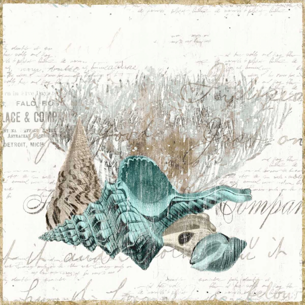 Shell Letter IV art print by Maya Woods for $57.95 CAD