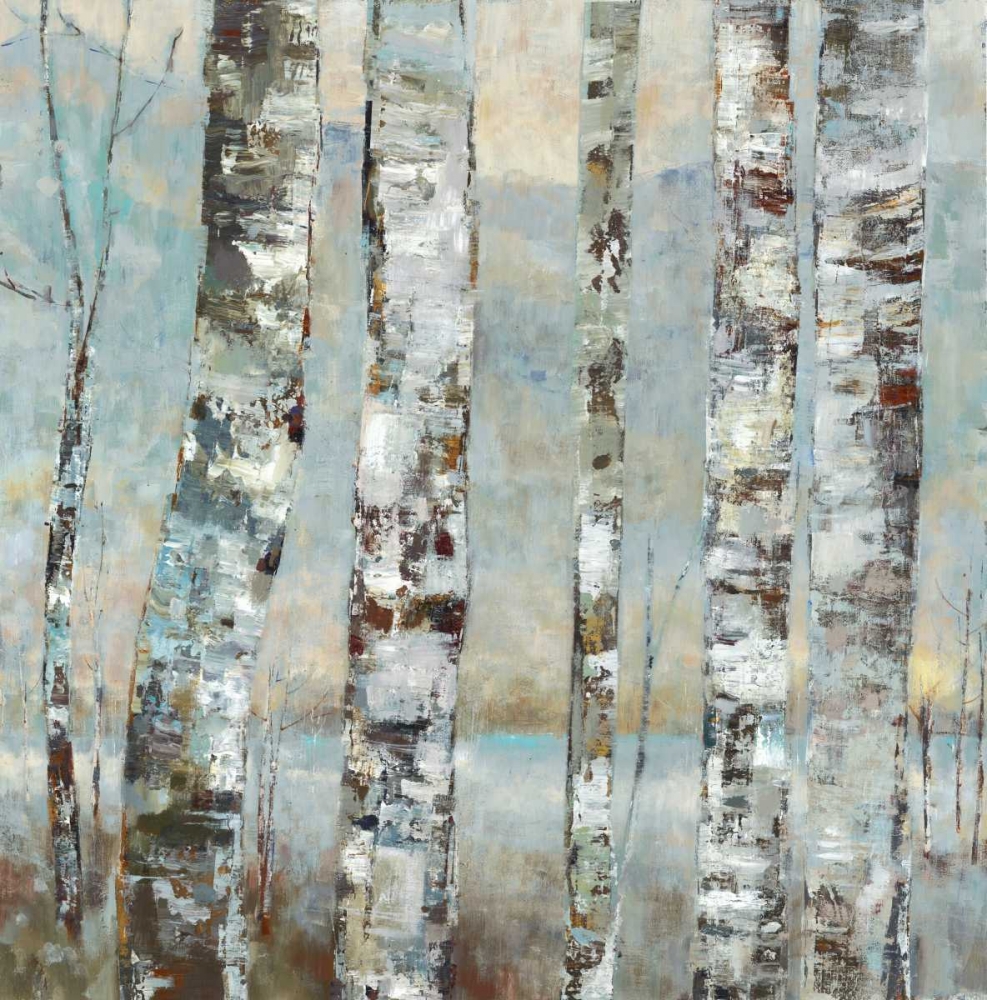 Winter Birch I art print by Maya Woods for $57.95 CAD