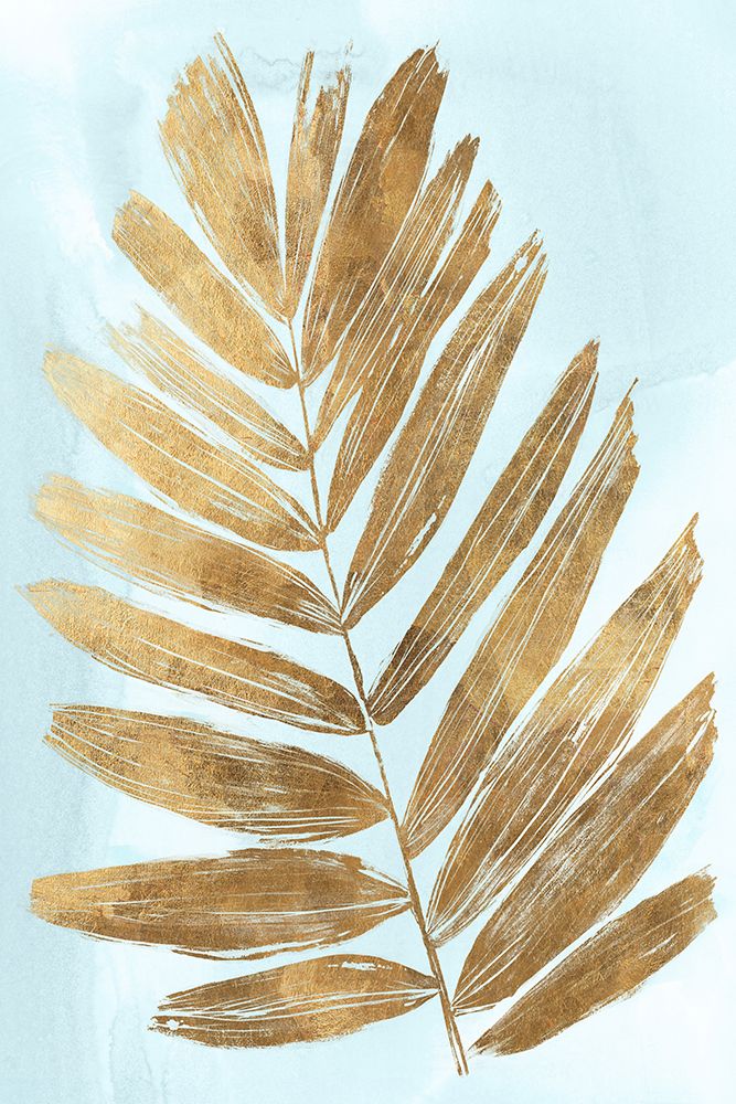 Golden Fern II art print by Maya Woods for $57.95 CAD