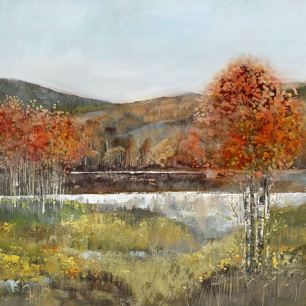 Autumn Breeze I art print by Maya Woods for $57.95 CAD