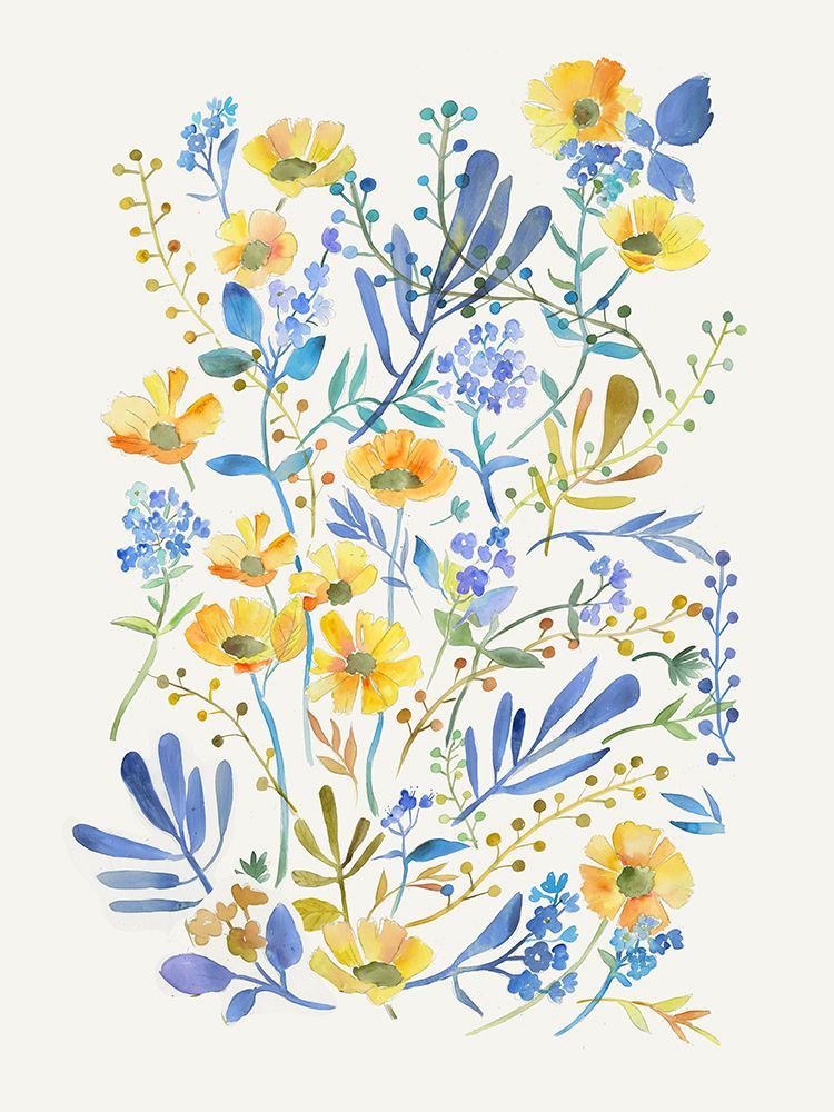 Carefree I art print by Maya Woods for $57.95 CAD