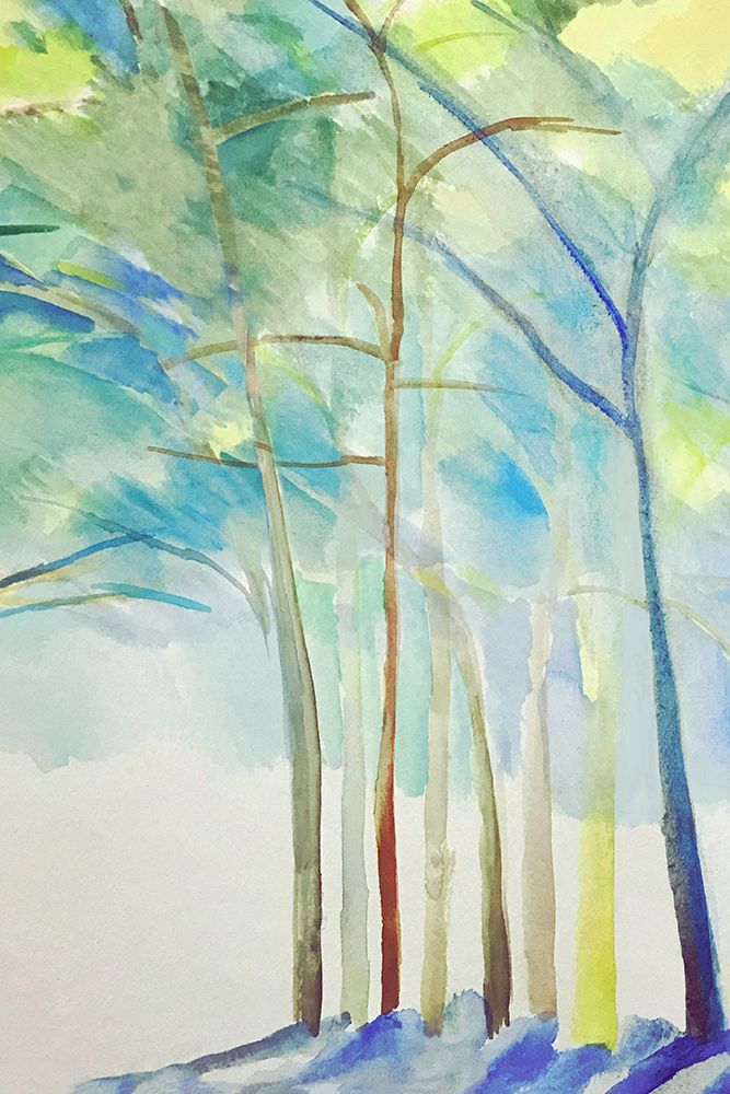 Majestic Woodland I art print by Maya Woods for $57.95 CAD