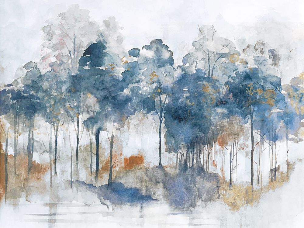 Autumn Indigo art print by Maya Woods for $57.95 CAD