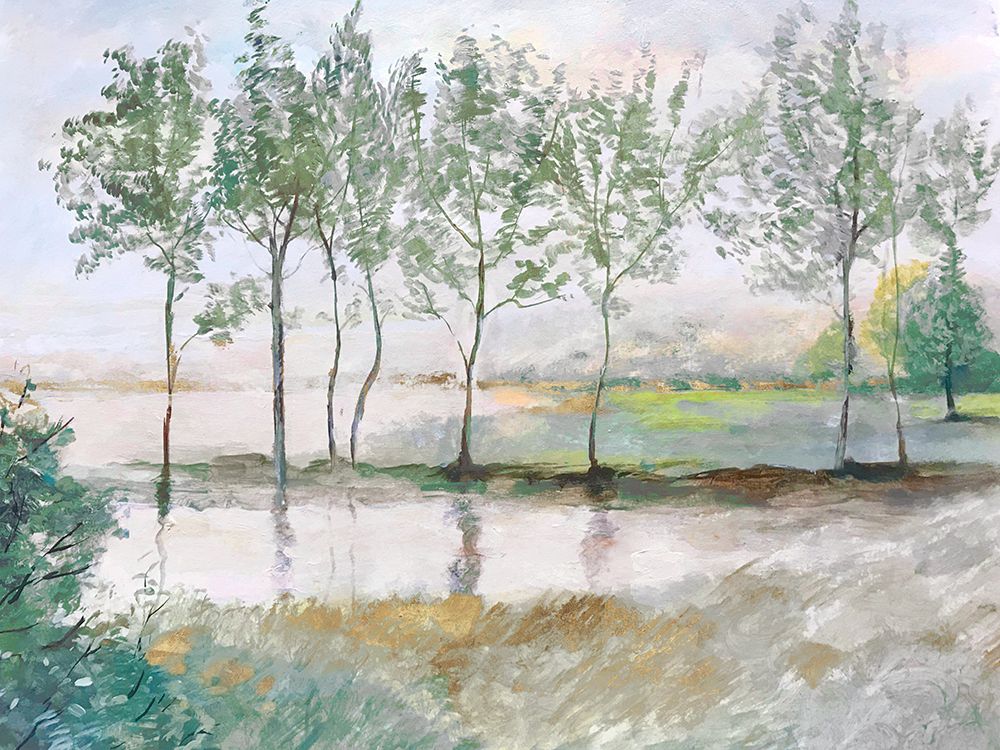 Covered in Water art print by Maya Woods for $57.95 CAD