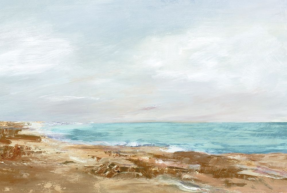 Coastal Stroll I art print by Maya Woods for $57.95 CAD