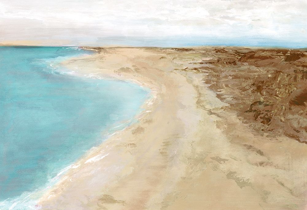 Coastal Stroll II art print by Maya Woods for $57.95 CAD