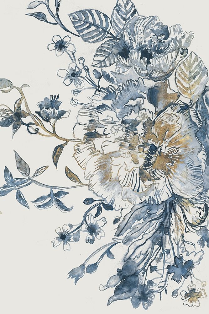 Royal Blue III art print by Maya Woods for $57.95 CAD
