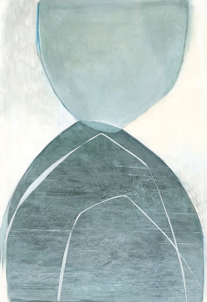 Blue Overlay art print by Maya Woods for $57.95 CAD