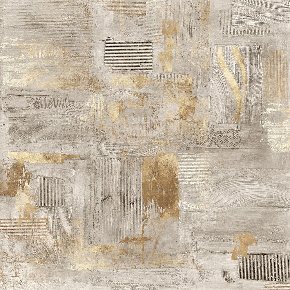 Golden Grid I art print by Maya Woods for $57.95 CAD