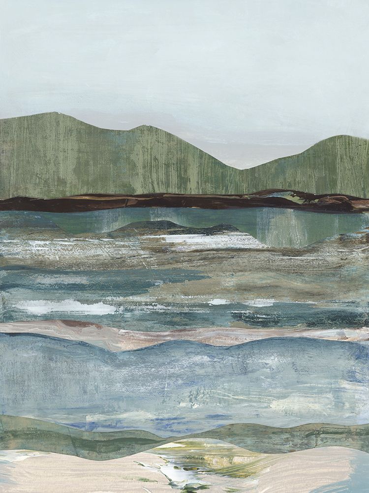 Gentle Landscape II art print by Maya Woods for $57.95 CAD