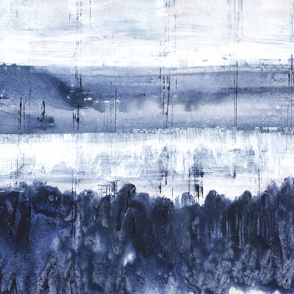 Indigo Landscape art print by Maya Woods for $57.95 CAD
