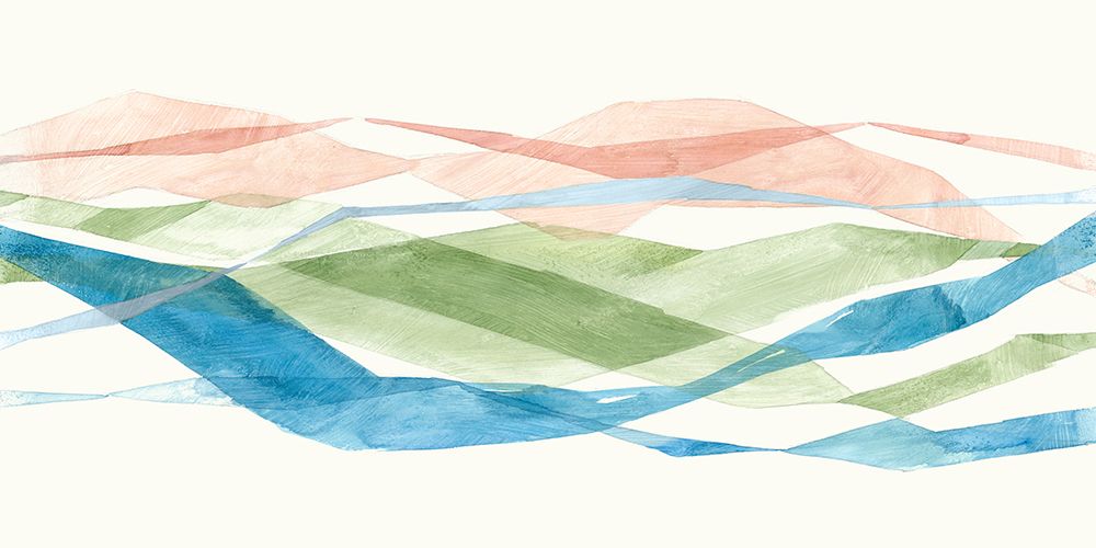 Ripples of Blue I art print by Maya Woods for $57.95 CAD