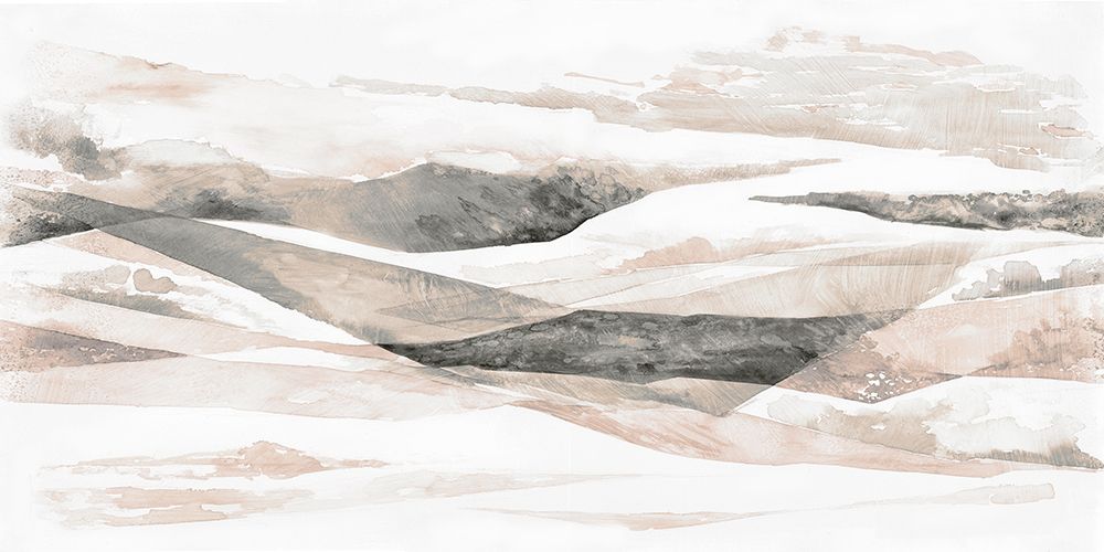 Blush Ripples art print by Maya Woods for $57.95 CAD