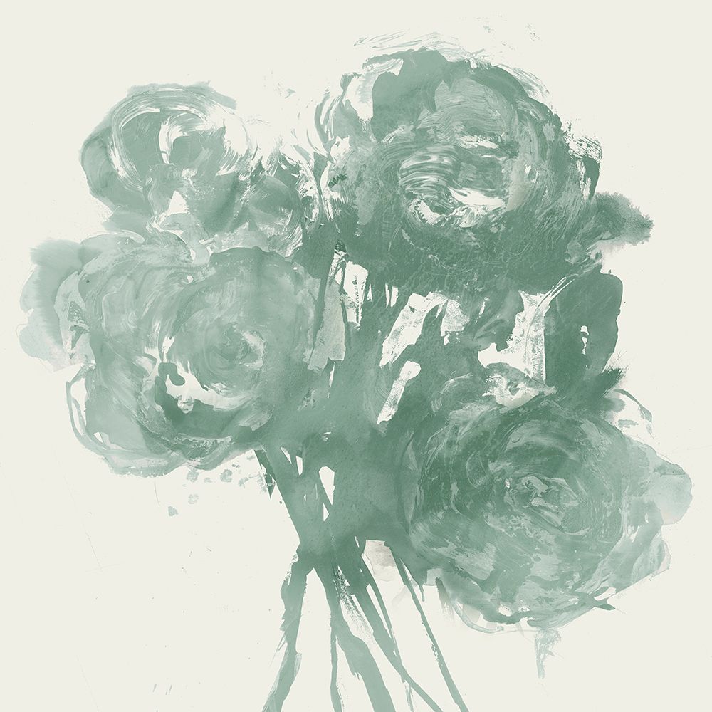 Teal Bundles II art print by Maya Woods for $57.95 CAD