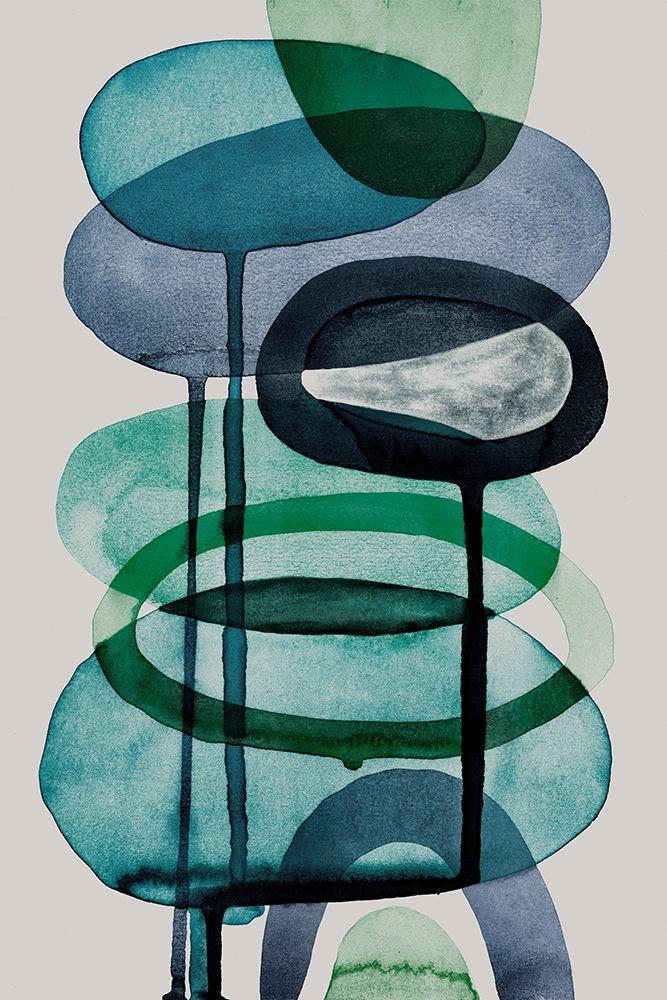 Blue Escape II art print by Nikki Galapon for $57.95 CAD