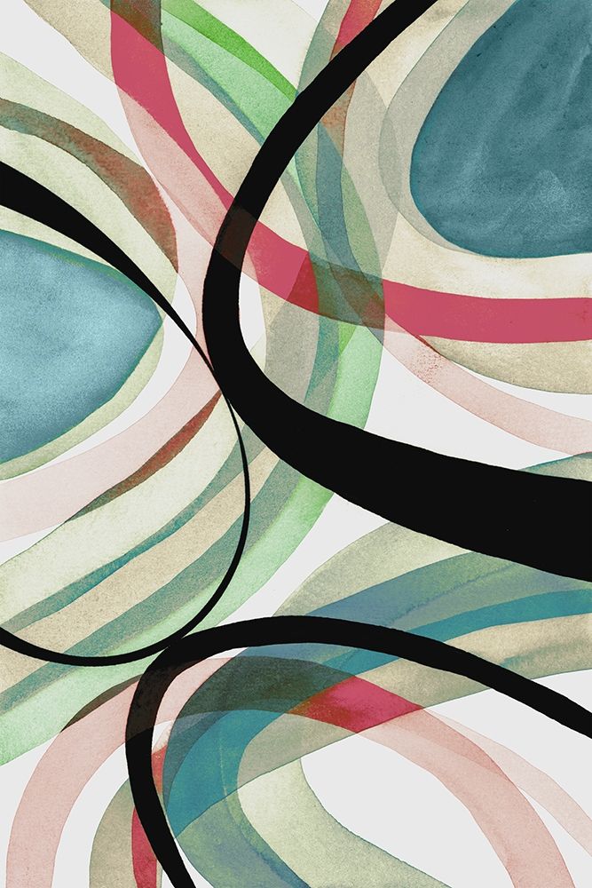 Summer Twist I art print by Nikki Galapon for $57.95 CAD