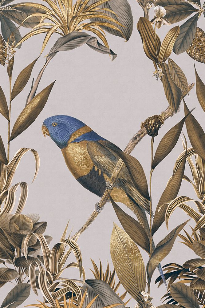 Golden Parakeet Paradise art print by Andrea Haase for $57.95 CAD