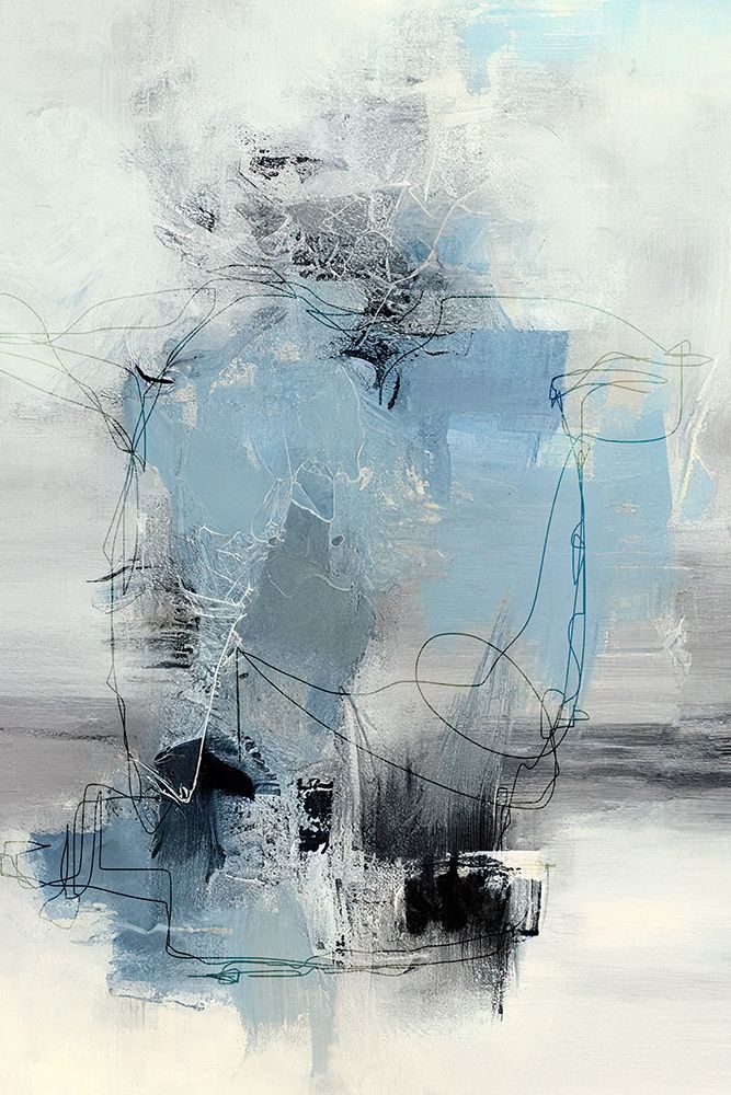 Abstract Blues art print by Andrea Haase for $57.95 CAD