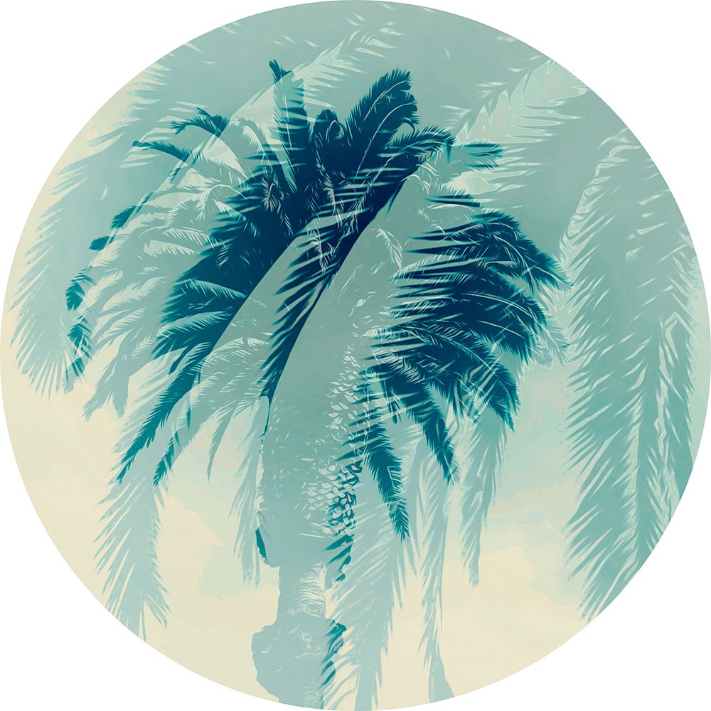 Blue Palm II art print by Norm Stelfox for $57.95 CAD