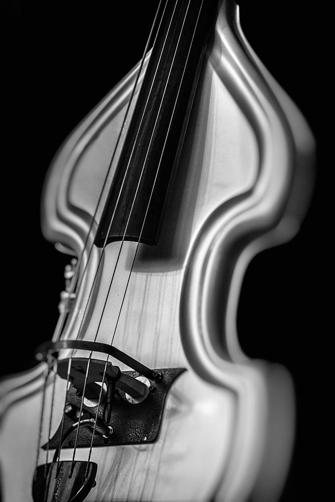 Silver Guitar art print by Norm Stelfox for $57.95 CAD