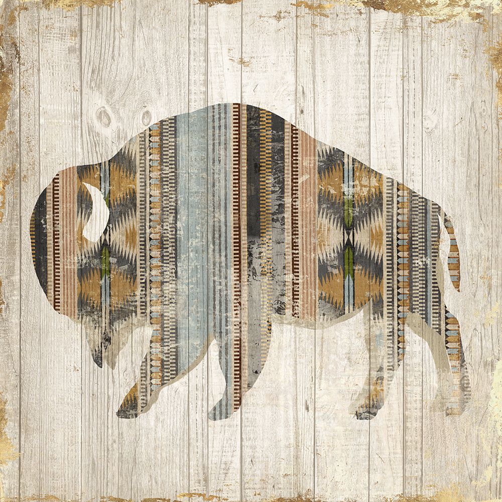 Navaho Bison II art print by Eli Jones for $57.95 CAD