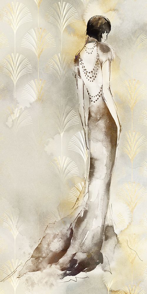 Art Deco Woman II art print by Eli Jones for $57.95 CAD
