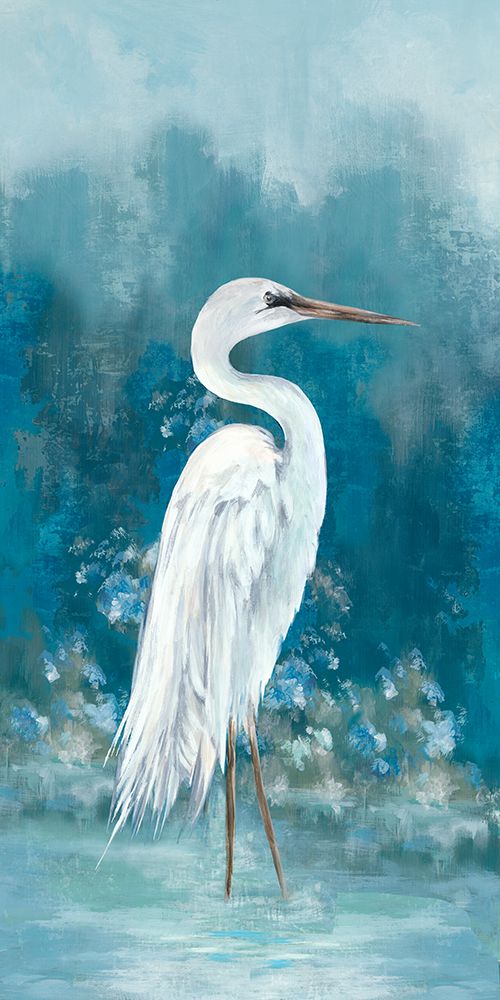 Regal White Egret I art print by Eli Jones for $57.95 CAD