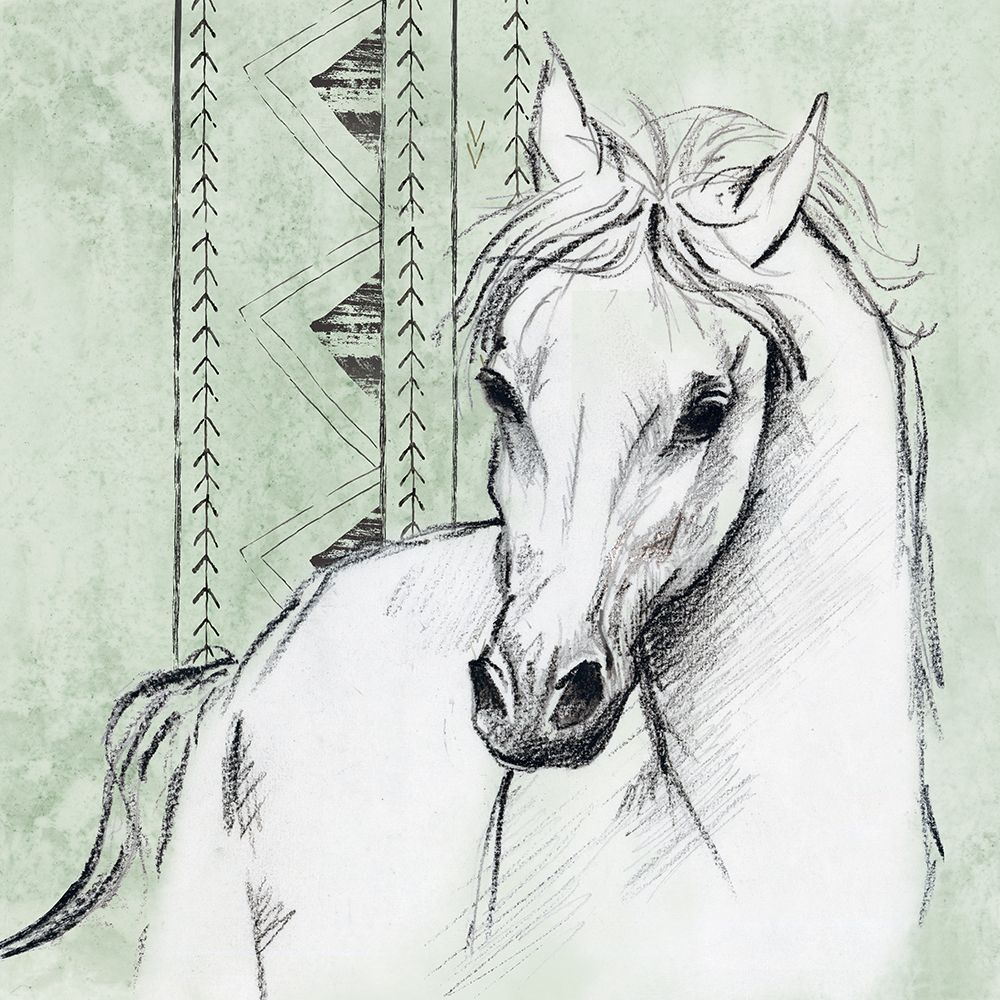 Wild Stallion Spirit I art print by Eli Jones for $57.95 CAD