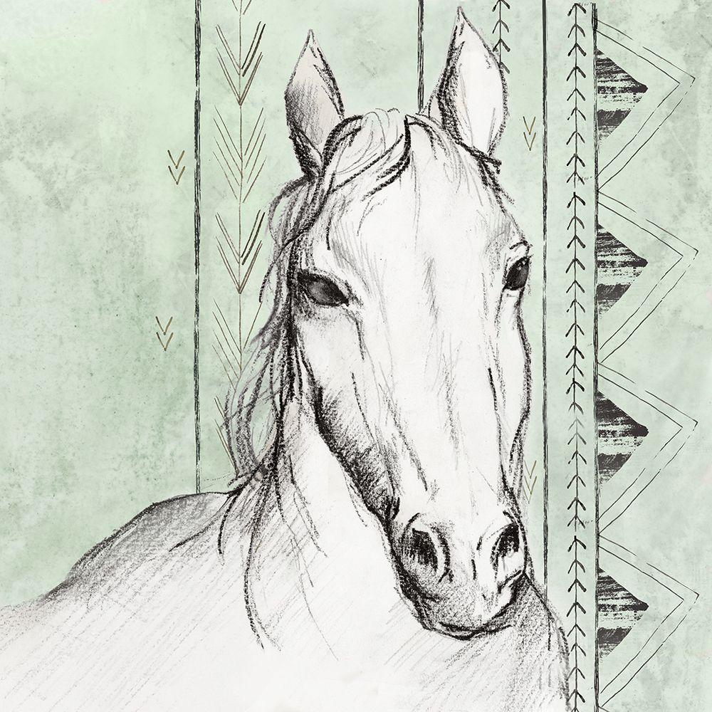 Wild Stallion Spirit II art print by Eli Jones for $57.95 CAD