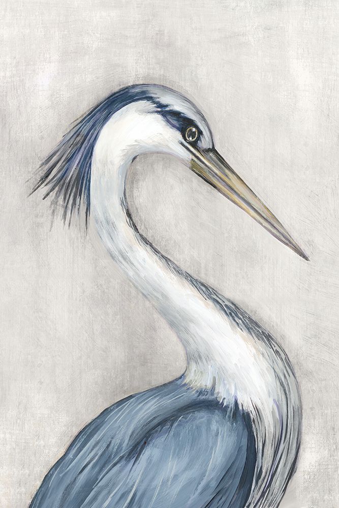 Heron Vintage art print by Eli Jones for $57.95 CAD
