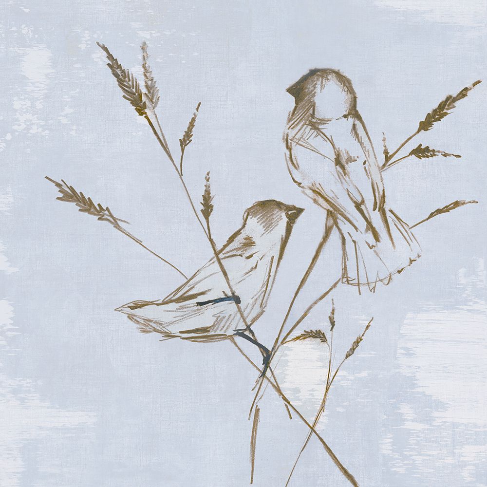 Pastel Birds I art print by Eli Jones for $57.95 CAD