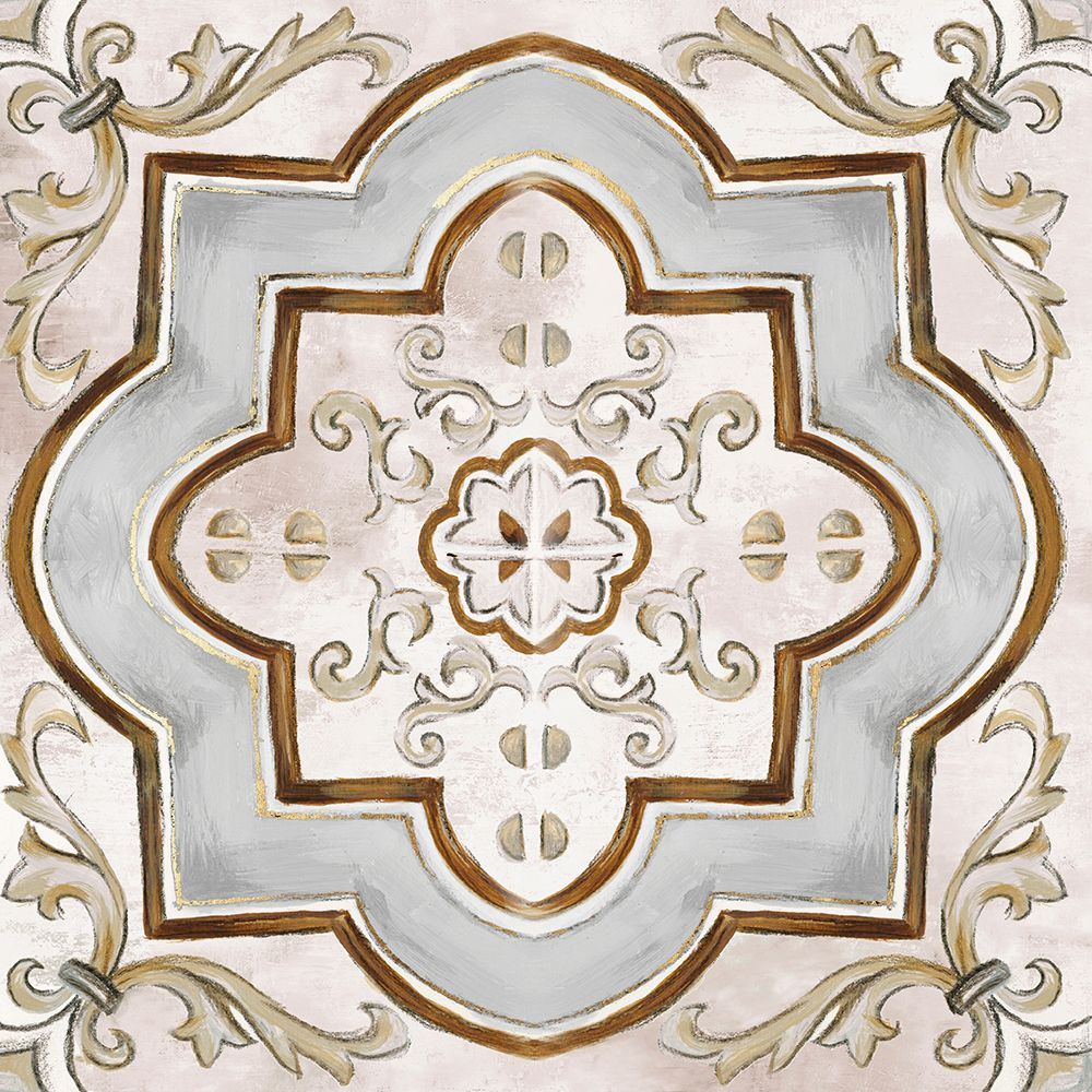 Neutral Mosaic I art print by Eli Jones for $57.95 CAD