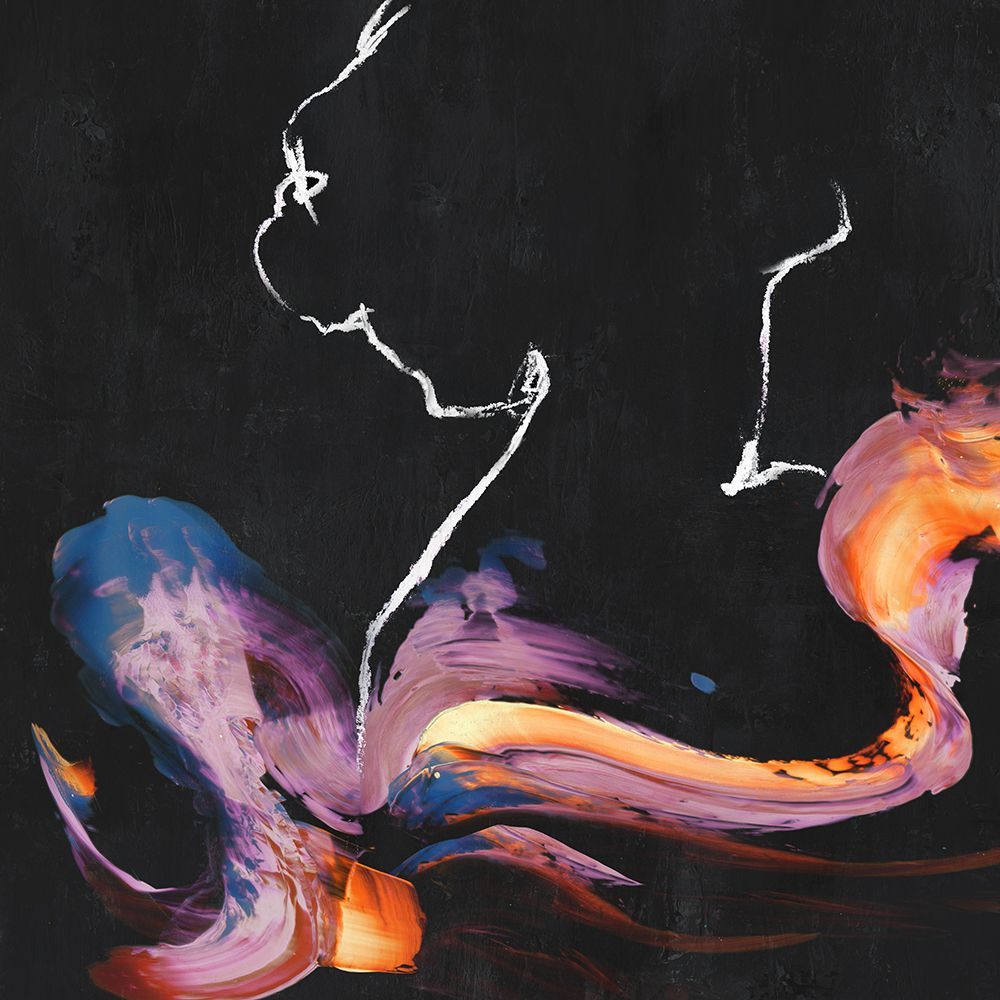 Colorful Silhouette in Motion I art print by Eli Jones for $57.95 CAD