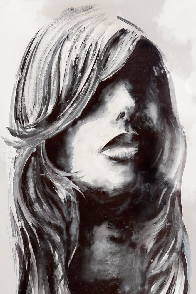 Monochrome Veil of Emotion art print by Eli Jones for $57.95 CAD