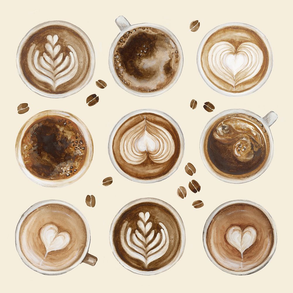 Cups of Warm Comfort art print by Eli Jones for $57.95 CAD