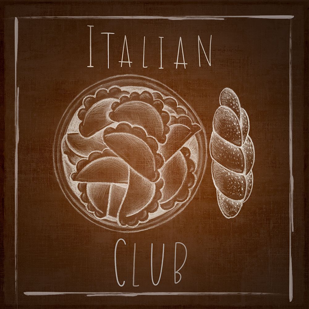 Italian Club I art print by Eli Jones for $57.95 CAD