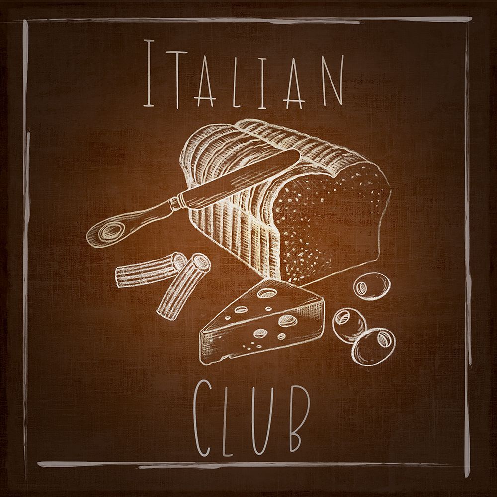 Italian Club III art print by Eli Jones for $57.95 CAD