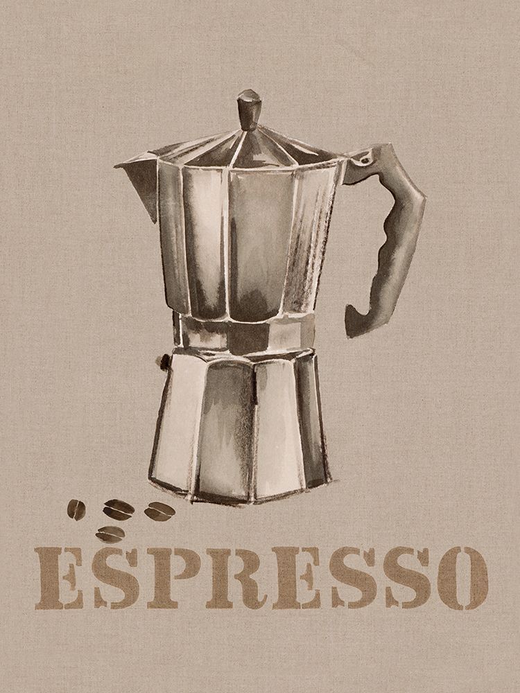 Coffee Pot and Beans Still Life art print by Eli Jones for $57.95 CAD