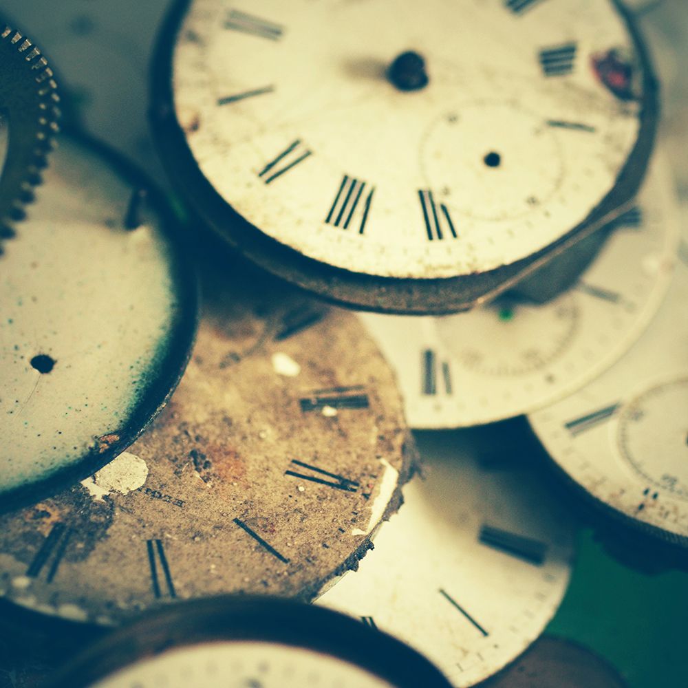 Clocks art print by Olivia Joy for $57.95 CAD