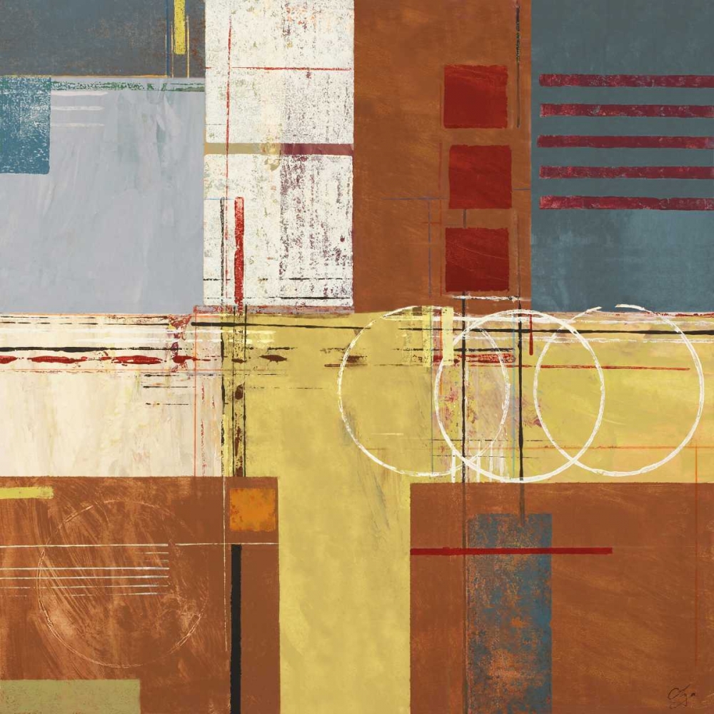 Amber Waves art print by Olga Chuqui for $57.95 CAD
