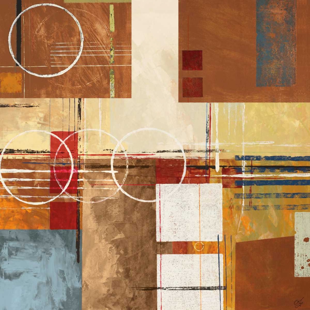 Blue Liner art print by Olga Chuqui for $57.95 CAD