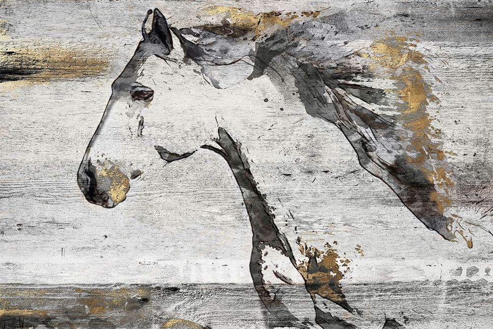 Running Bay Horse art print by Irena Orlov for $57.95 CAD