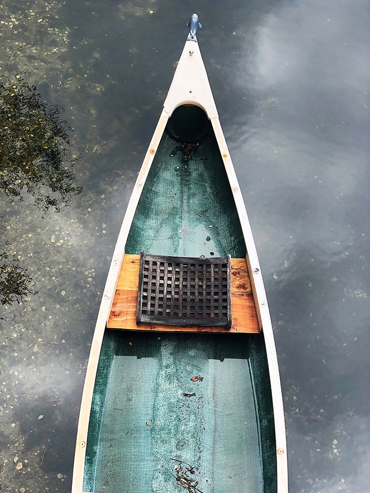 Blue Old Wooden Boat II art print by Irena Orlov for $57.95 CAD