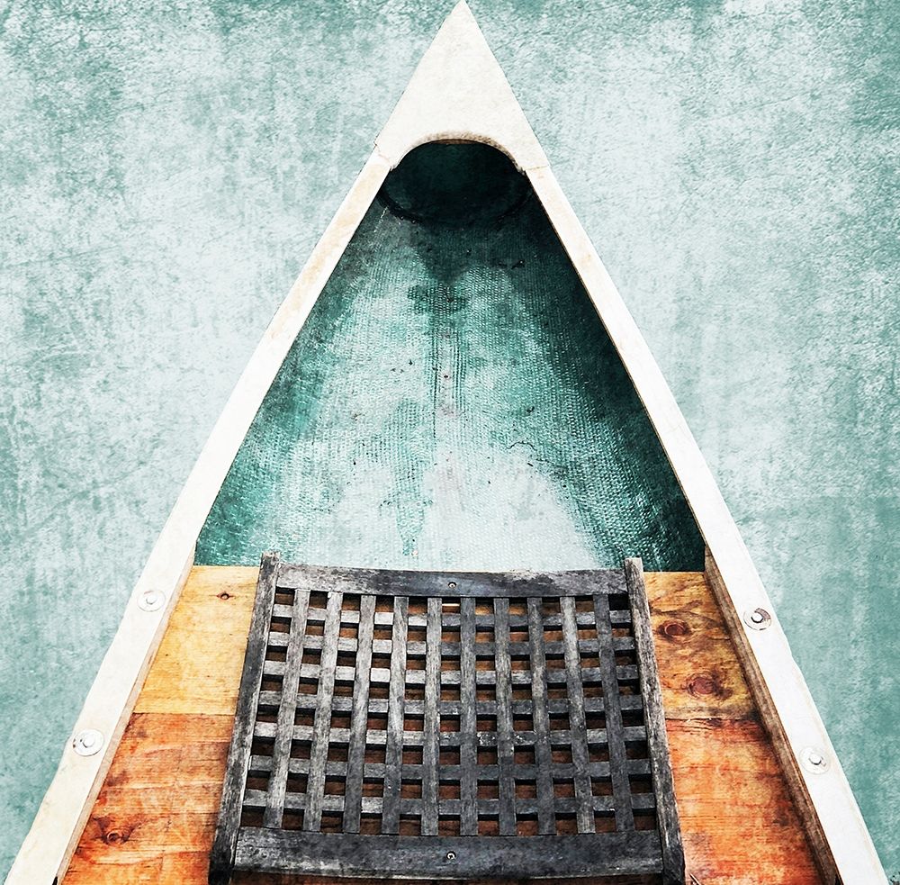 Rustic Boat Teal Version art print by Irena Orlov for $57.95 CAD