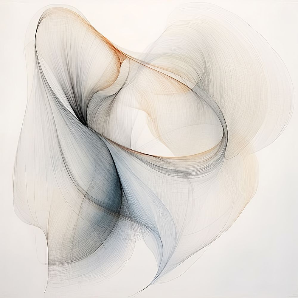 Abstract Organic Minimalist Gray II art print by Irena Orlov for $57.95 CAD