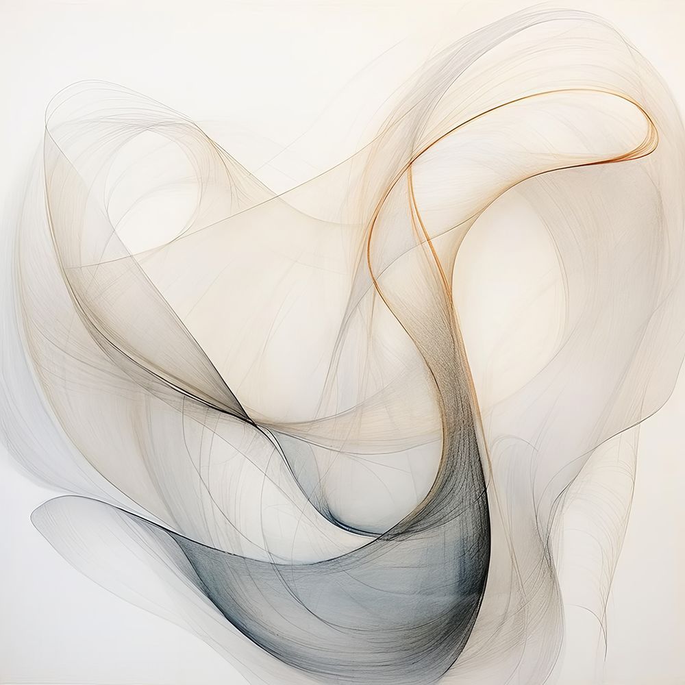Abstract Organic Minimalist Gray III art print by Irena Orlov for $57.95 CAD