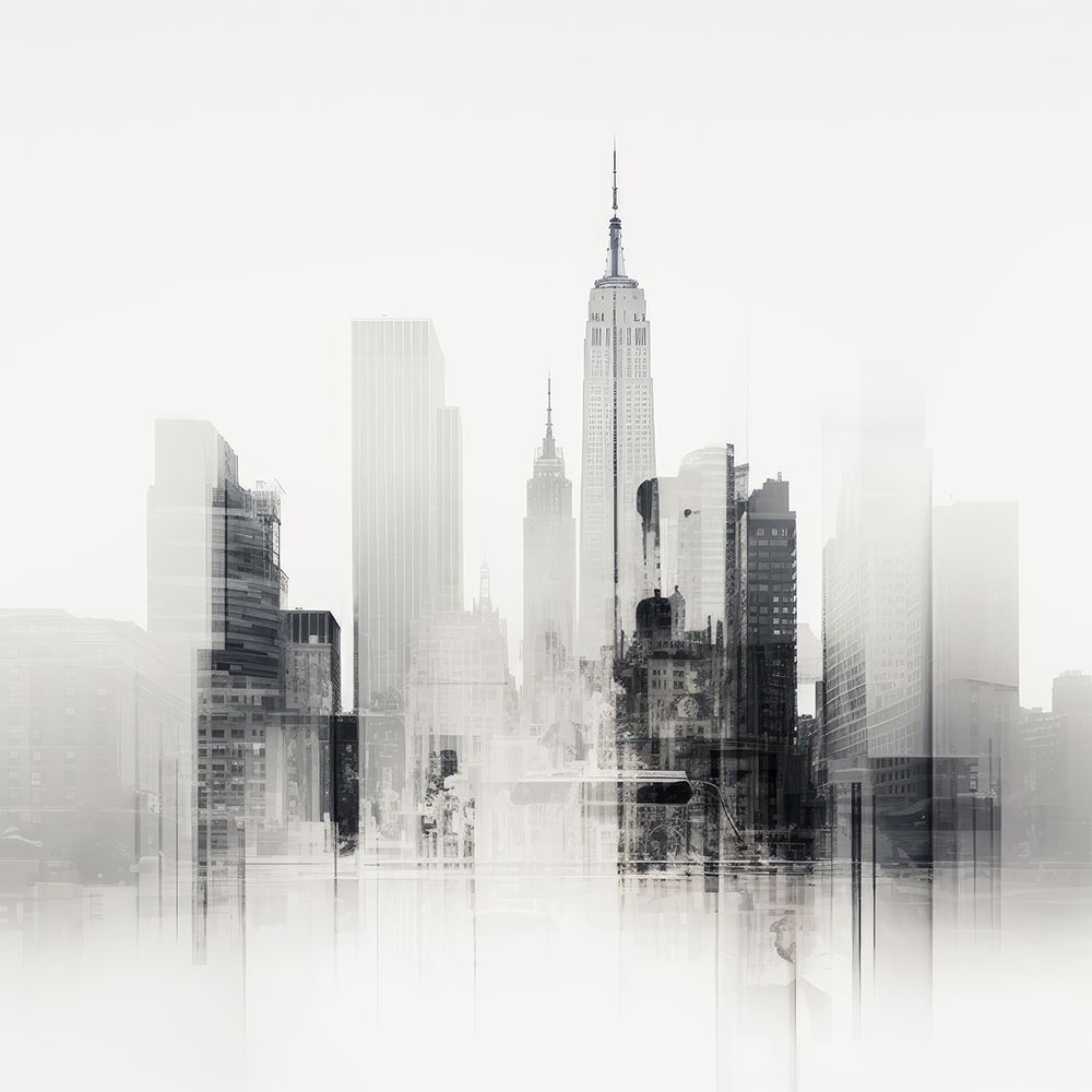 New York Layered Urban III art print by Irena Orlov for $57.95 CAD