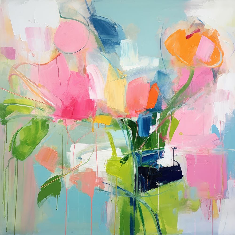 Pink Bliss Floral art print by Irena Orlov for $57.95 CAD