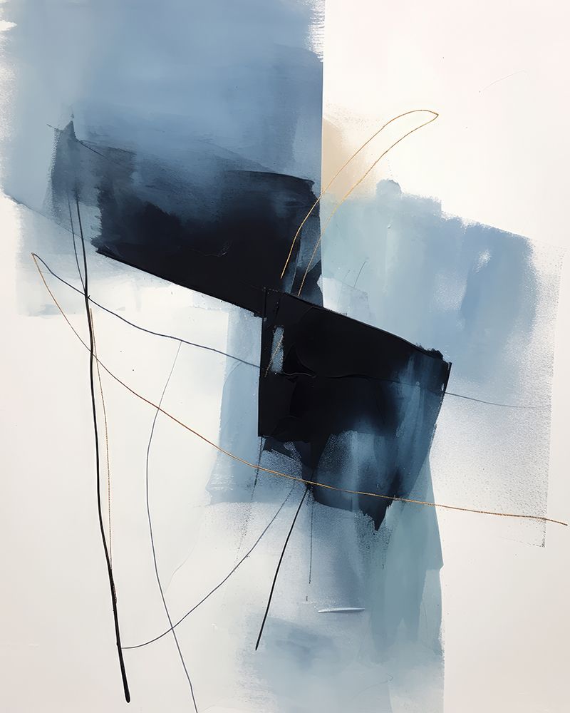Blue Cascade I art print by Irena Orlov for $57.95 CAD