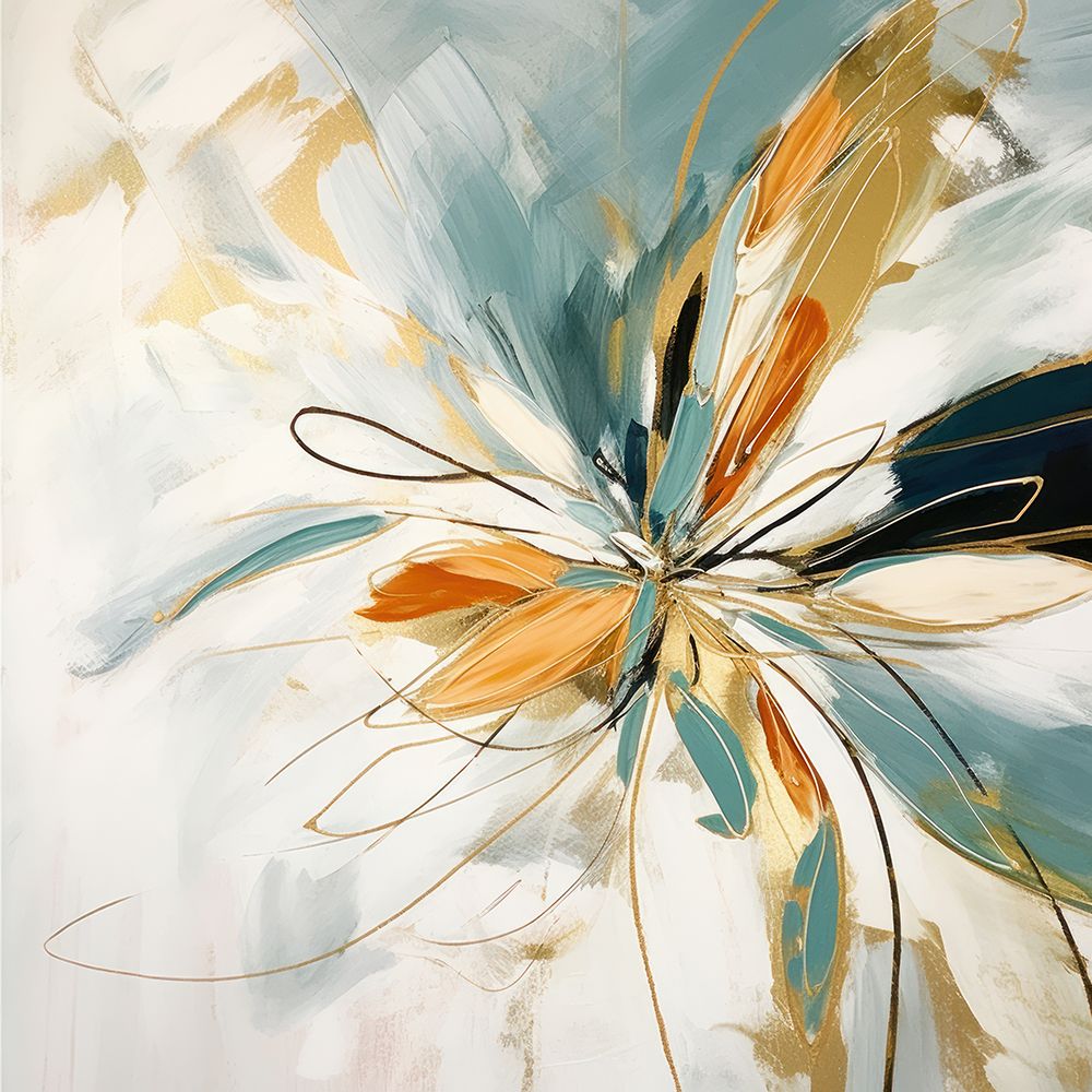 Blossom Abstract Dance II art print by Irena Orlov for $57.95 CAD